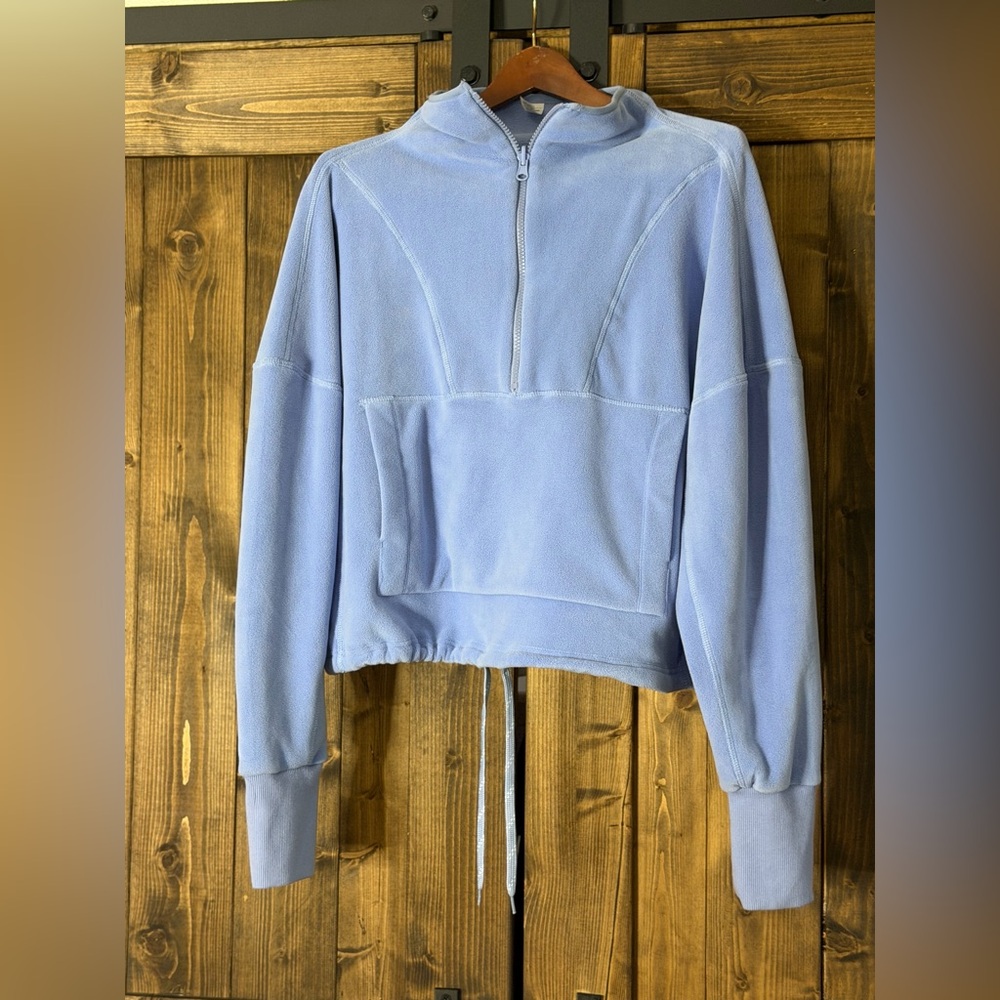 ZYIA Light grape mist Quarter-Zip Sweatshirt